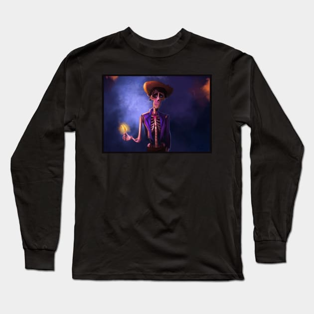 Hector Rivera Long Sleeve T-Shirt by Niniel_Illustrator